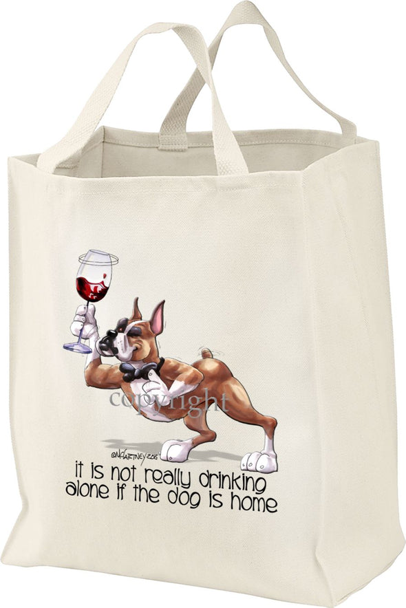 Boxer - It's Not Drinking Alone - Tote Bag