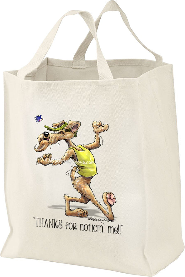 Irish Terrier - Noticing Me - Mike's Faves - Tote Bag