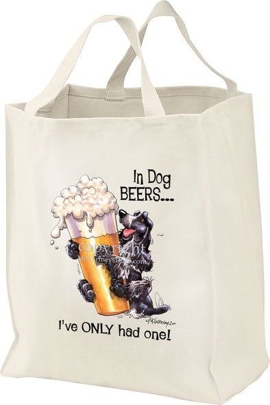 English Cocker Spaniel - Dog Beers - Tote Bag