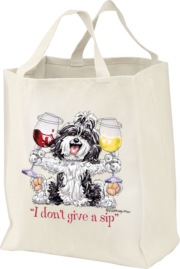 Havanese - I Don't Give a Sip - Tote Bag