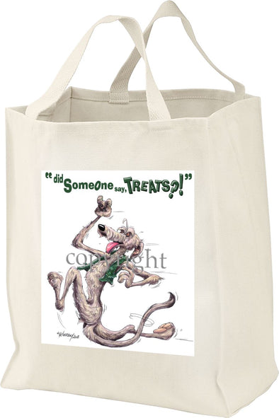 Irish Wolfhound - Treats - Tote Bag