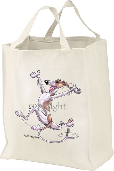 Whippet - Happy Dog - Tote Bag