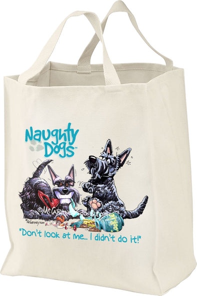 Scottish Terrier - Naughty Dogs - Mike's Faves - Tote Bag
