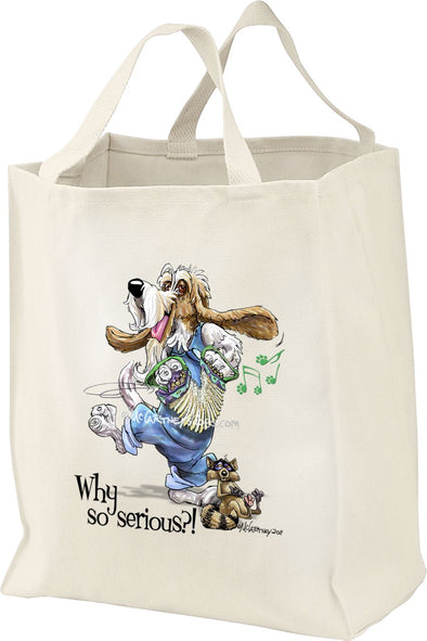 Petit Basset Griffon Vendeen - Accordian - Mike's Faves - Tote Bag