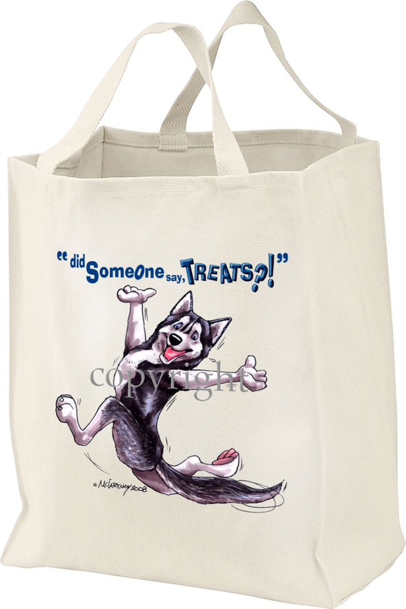 Siberian Husky - Treats - Tote Bag