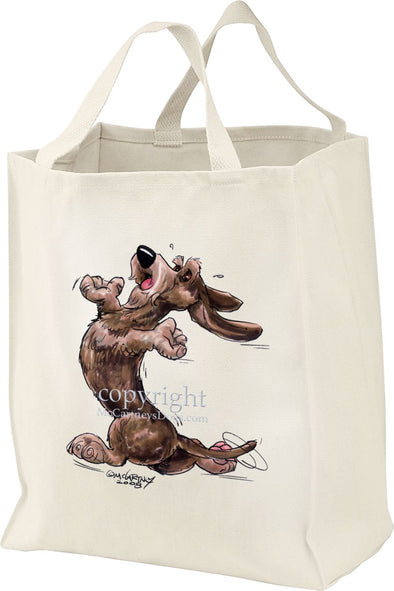 Dachshund  Wirehaired - Happy Dog - Tote Bag