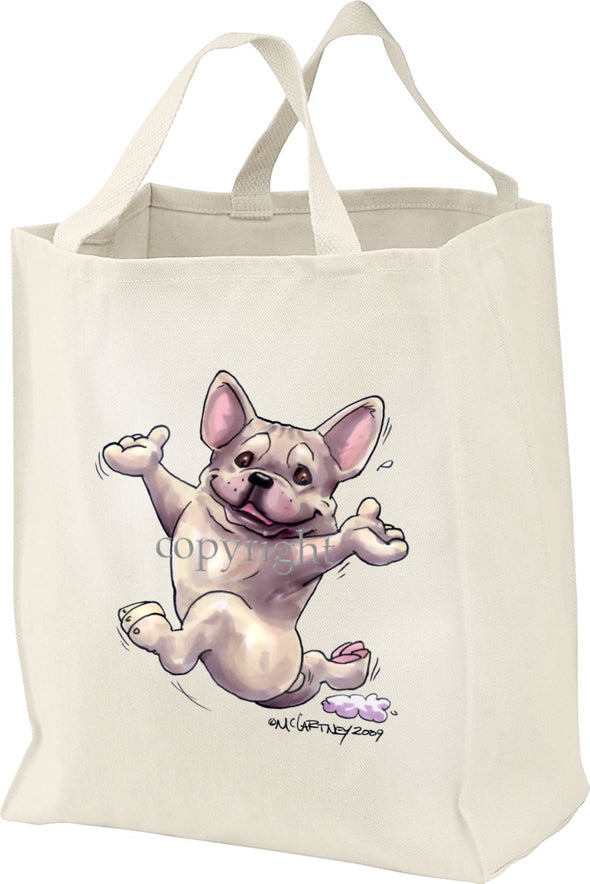French Bulldog - Happy Dog - Tote Bag