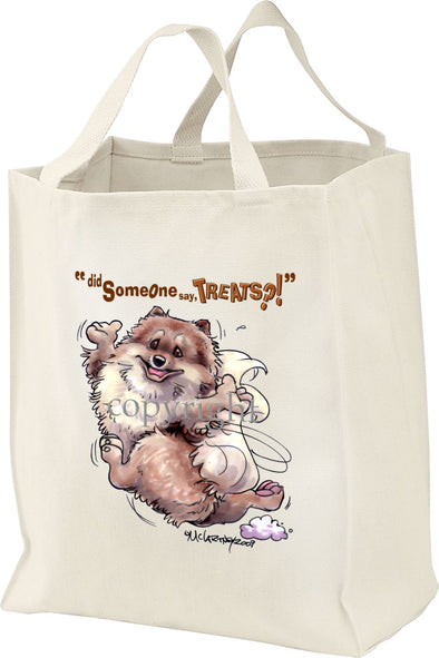 Pomeranian - Treats - Tote Bag