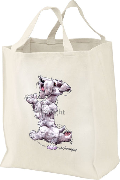 Sealyham Terrier - Happy Dog - Tote Bag