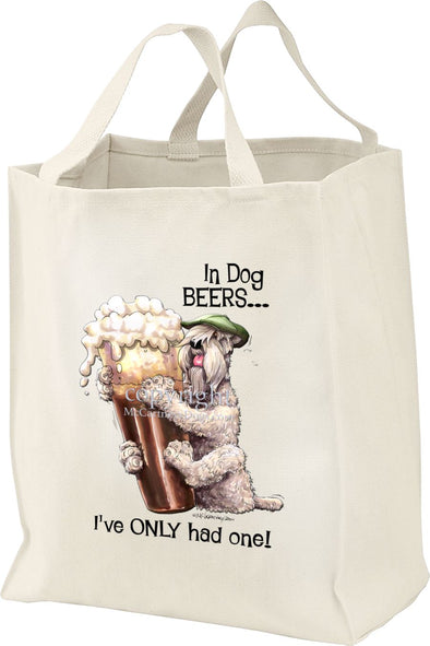 Soft Coated Wheaten - Dog Beers - Tote Bag