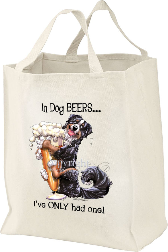 Bernese Mountain Dog - Dog Beers - Tote Bag