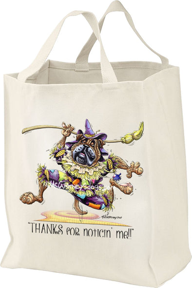 Bullmastiff - Scarecrow - Mike's Faves - Tote Bag
