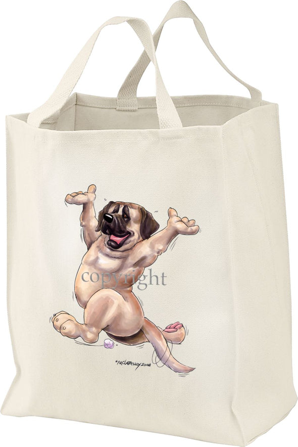 Mastiff - Happy Dog - Tote Bag