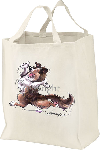 Shetland Sheepdog - Happy Dog - Tote Bag