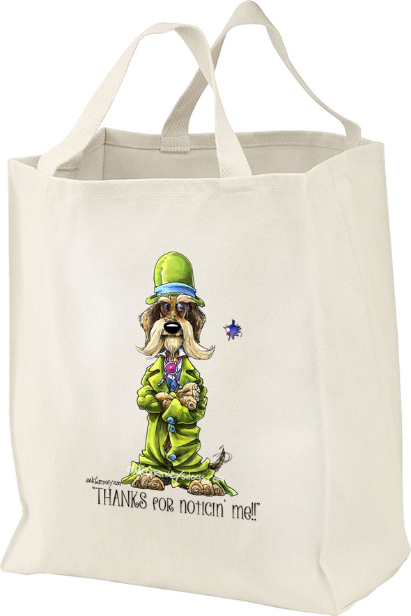 Dachshund  Wirehaired - Noticing Me - Mike's Faves - Tote Bag