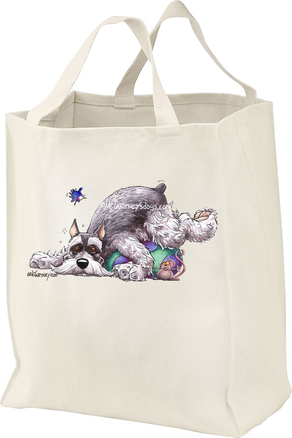 Schnauzer - Soccer Ball - Mike's Faves - Tote Bag