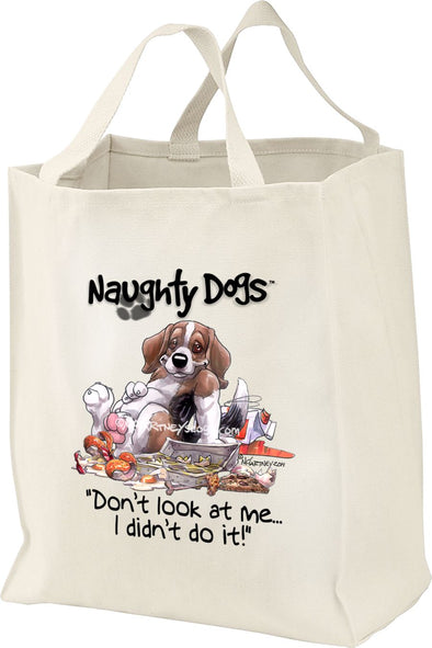 Beagle - Naughty Dogs - Mike's Faves - Tote Bag