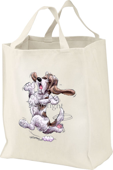 Petit Basset Griffon Vendeen - Happy Dog - Tote Bag