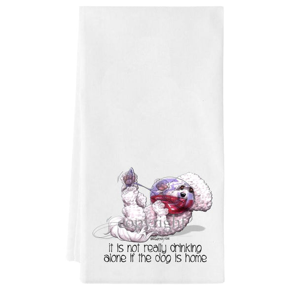 Bichon Frise - It's Not Drinking Alone - Towel