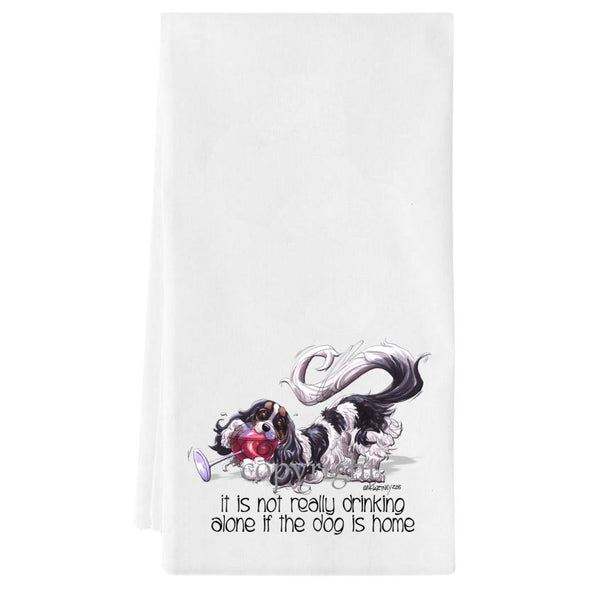 Cavalier King Charles - It's Not Drinking Alone - Towel