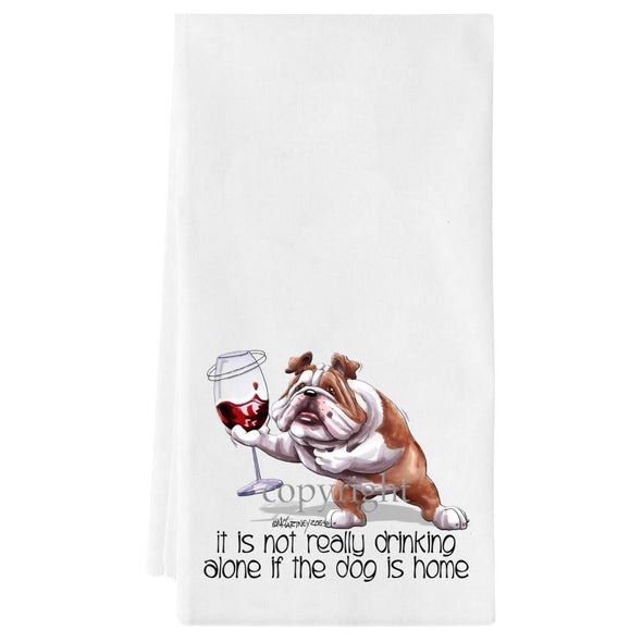 Bulldog - It's Not Drinking Alone - Towel