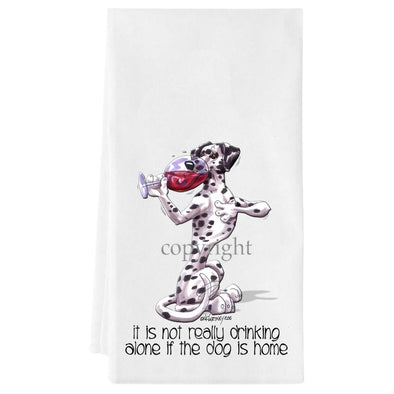 Dalmatian - It's Not Drinking Alone - Towel
