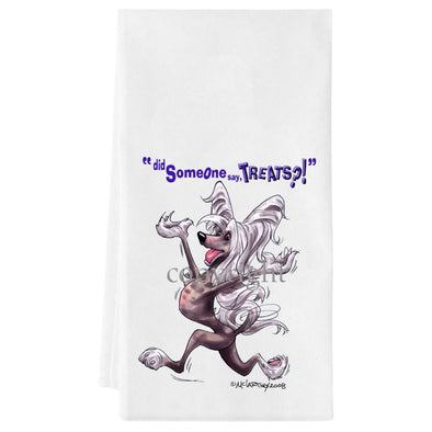 Chinese Crested - Treats - Towel