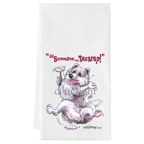 American Eskimo Dog - Treats - Towel