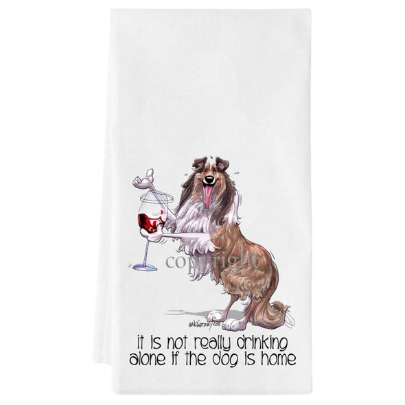 Collie - It's Not Drinking Alone - Towel