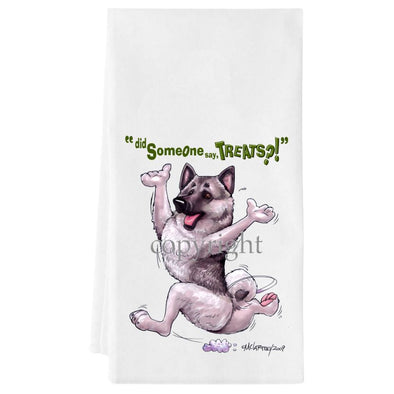 Norwegian Elkhound - Treats - Towel