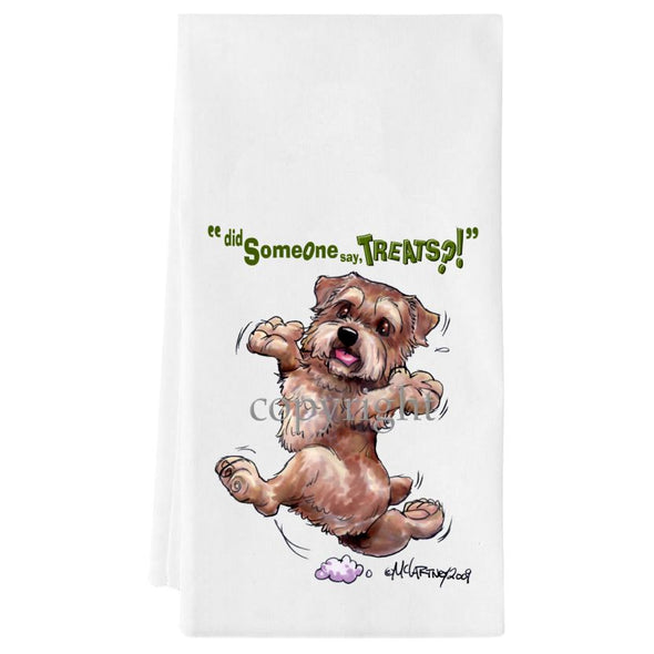 Norfolk Terrier - Treats - Towel