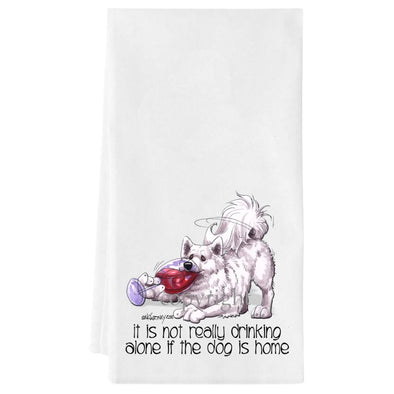 Samoyed - It's Not Drinking Alone - Towel