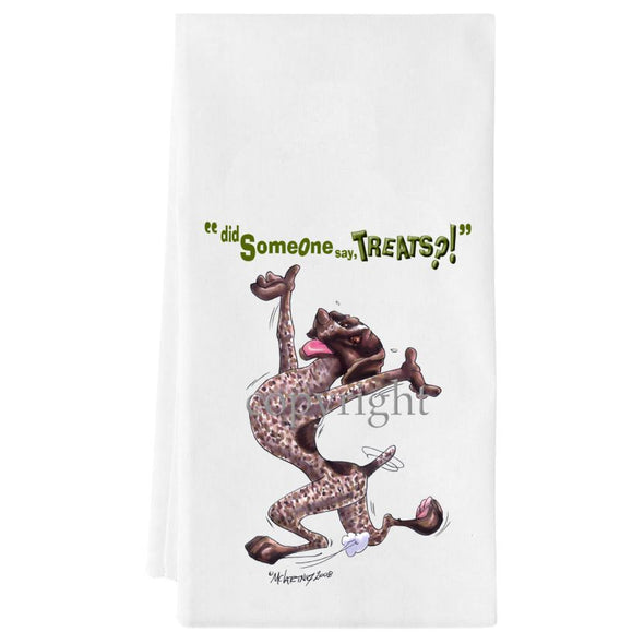 German Shorthaired Pointer - Treats - Towel