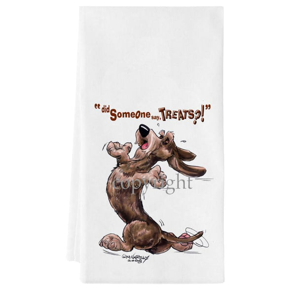 Dachshund  Wirehaired - Treats - Towel