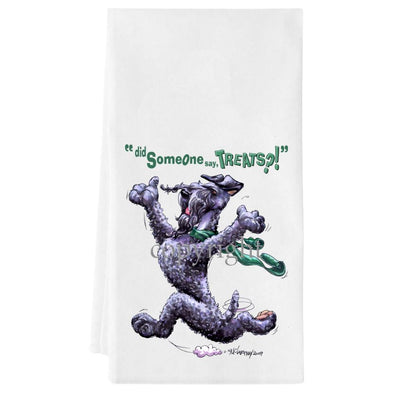 Kerry Blue Terrier - Treats - Towel