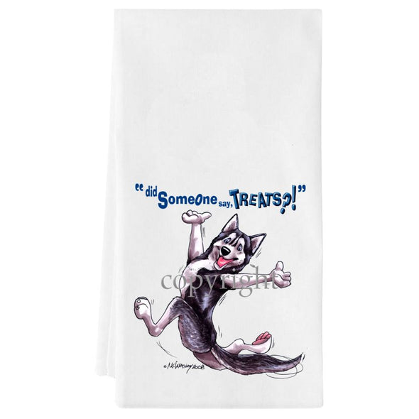 Siberian Husky - Treats - Towel