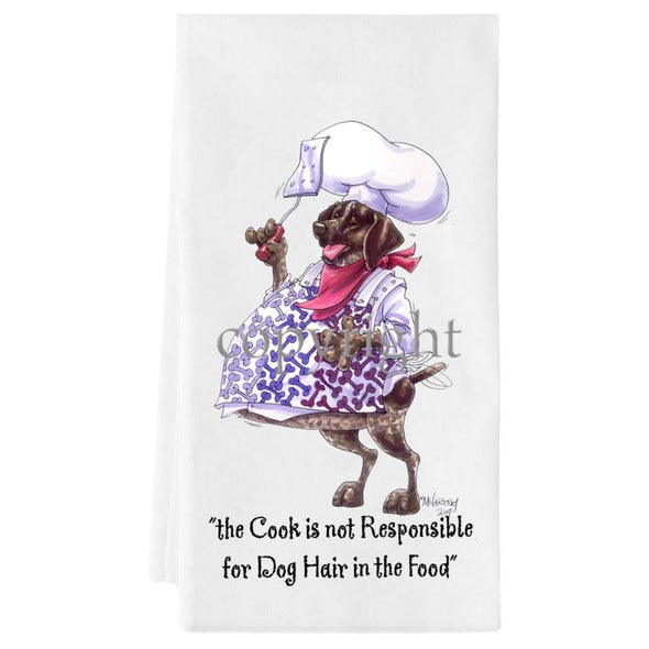 German Shorthaired Pointer - Fat Chefs - Towel