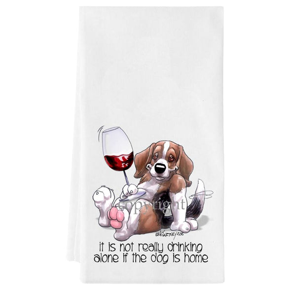Beagle - It's Not Drinking Alone - Towel
