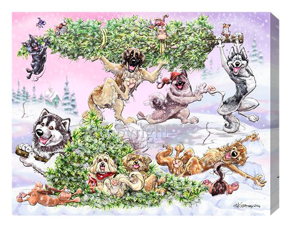 Tree Hunt - Calendar Canvas