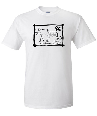 Scottish Deerhound - Cavern Canine - T-Shirt