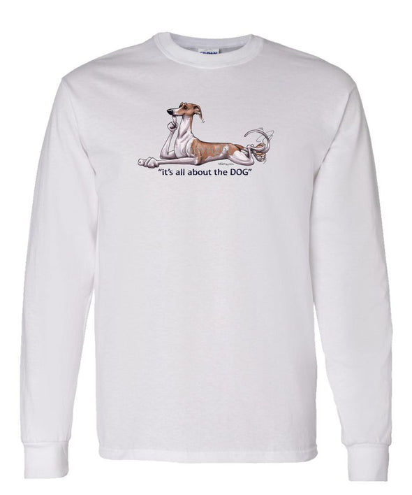 Whippet - All About The Dog - Long Sleeve T-Shirt