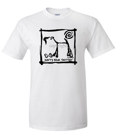 Kerry Blue Terrier - Cavern Canine - T-Shirt