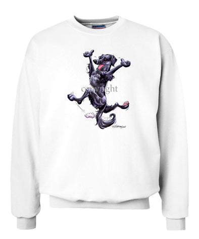 Flat Coated Retriever - Happy Dog - Sweatshirt