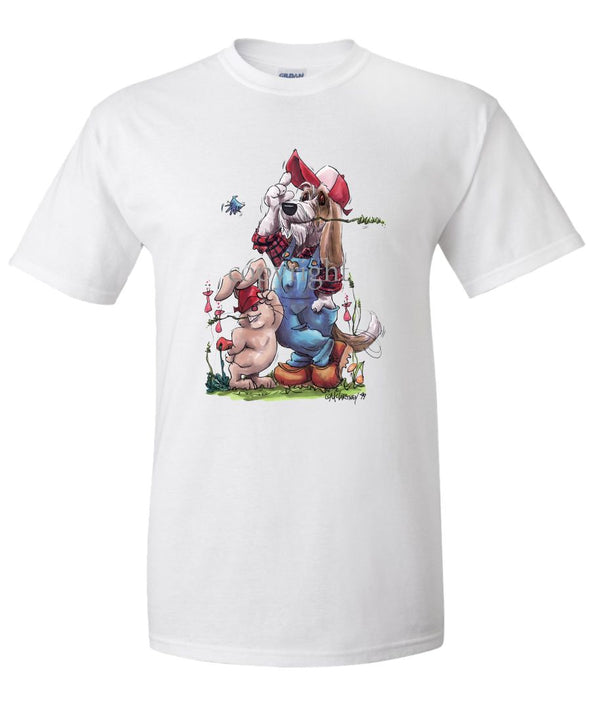 Petit Basset Griffon Vendeen - Overalls - Caricature - T-Shirt