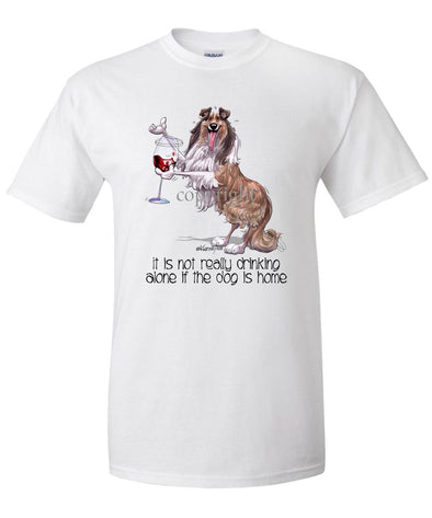 Collie - It's Not Drinking Alone - T-Shirt