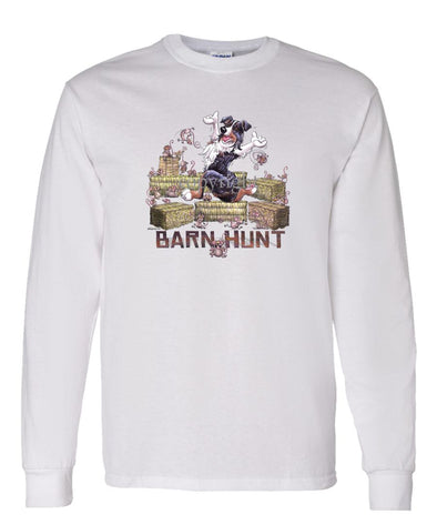 Australian Shepherd  Black Tri - Barnhunt - Long Sleeve T-Shirt
