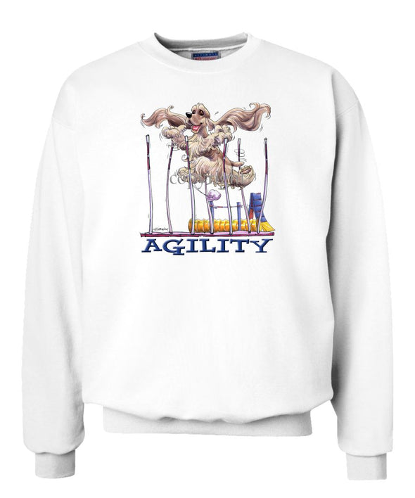 Cocker Spaniel - Agility Weave II - Sweatshirt