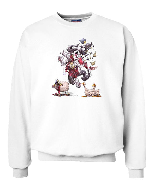Bearded Collie - Bagpipes - Mike's Faves - Sweatshirt