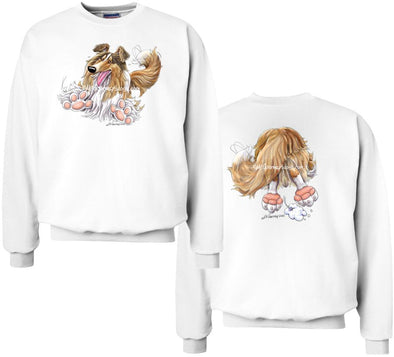 Collie - Coming and Going - Sweatshirt (Double Sided)