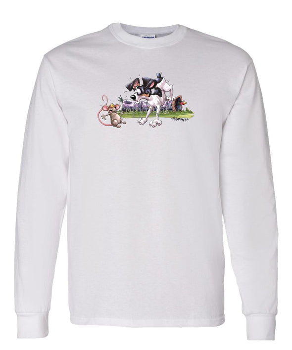 Rat Terrier - Rat Stare Down - Mike's Faves - Long Sleeve T-Shirt